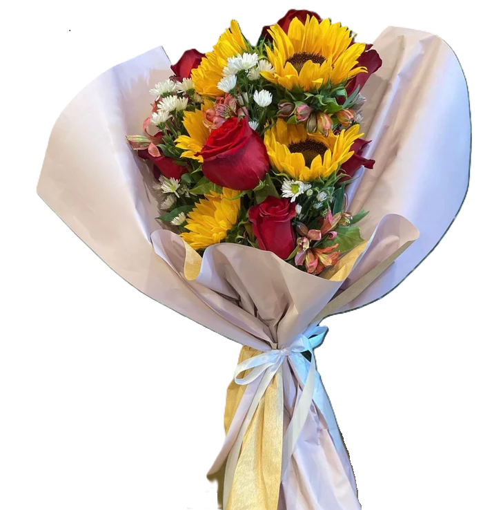 Bouquet With Sunflowers
