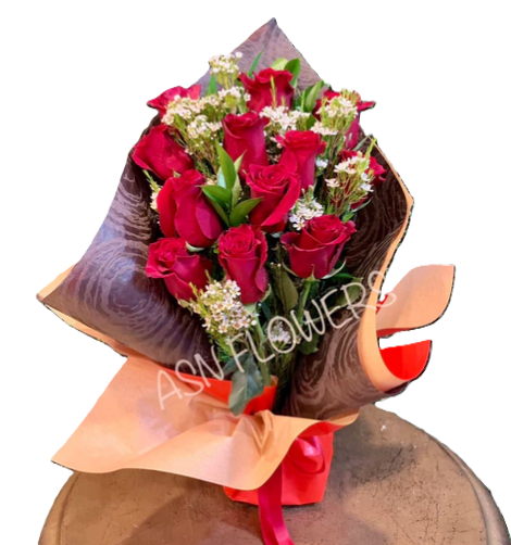 1 Dozen of Red Roses