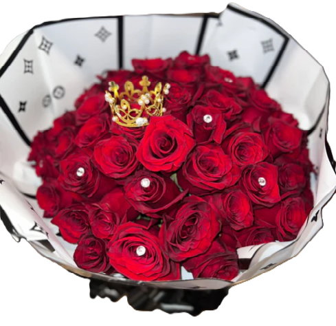 75 Red Roses Bouquet