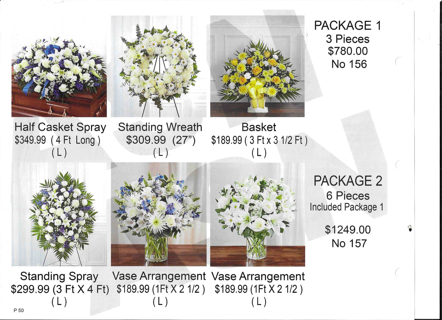 6 pieces large package 2