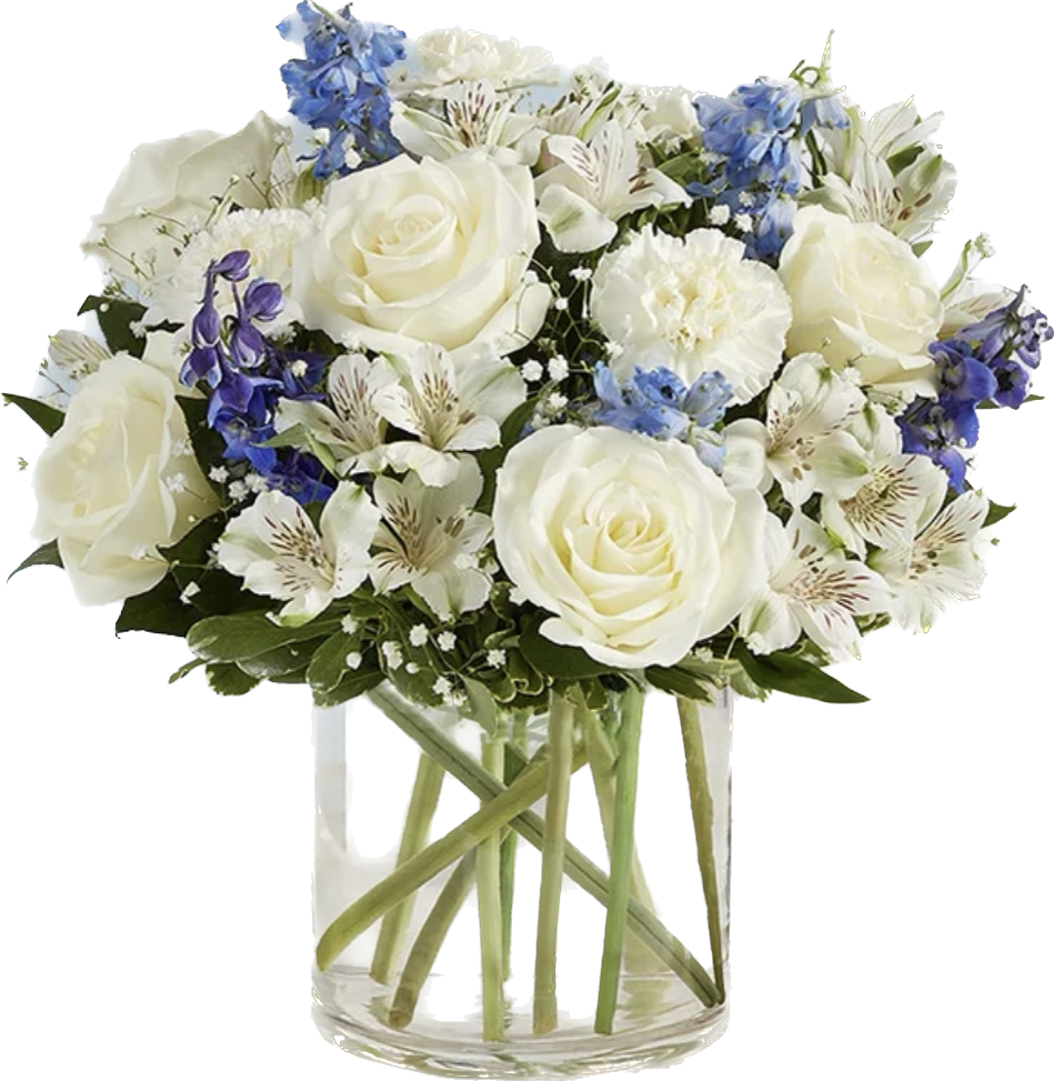Blue Wishes Bouquet