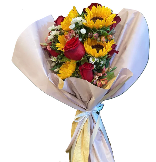 Bouquet With Sunflowers