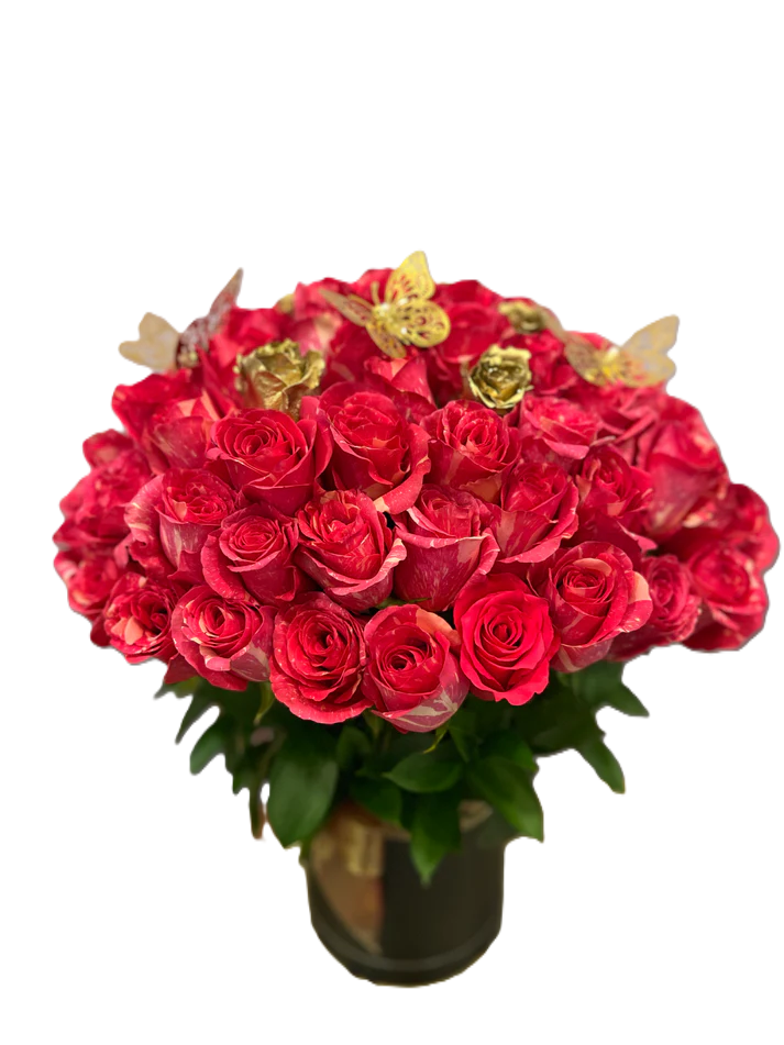 Hot pink Roses Bouquet