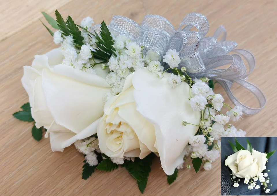 Corsage + Boutonniere