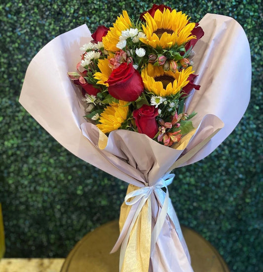 Bouquet With Sunflowers