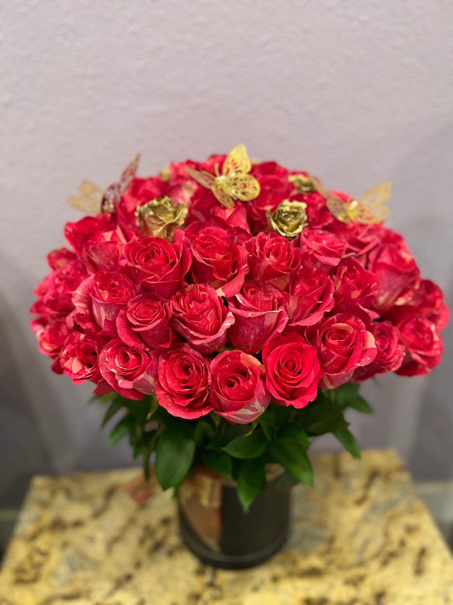 Hot pink Roses Bouquet