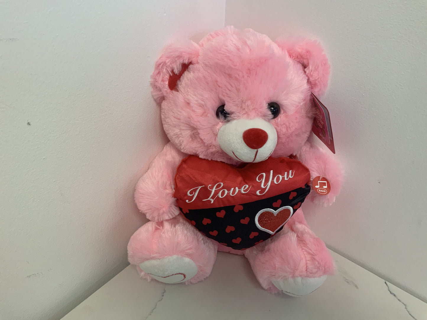 12” Pink Bear