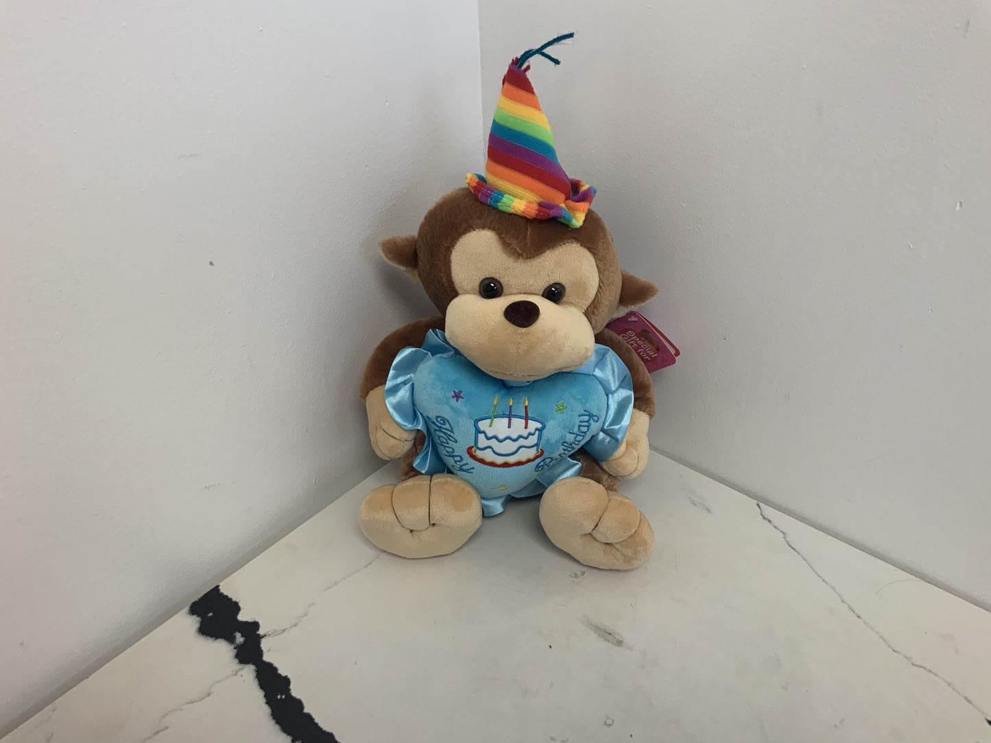 12’’ brown birthday monkey