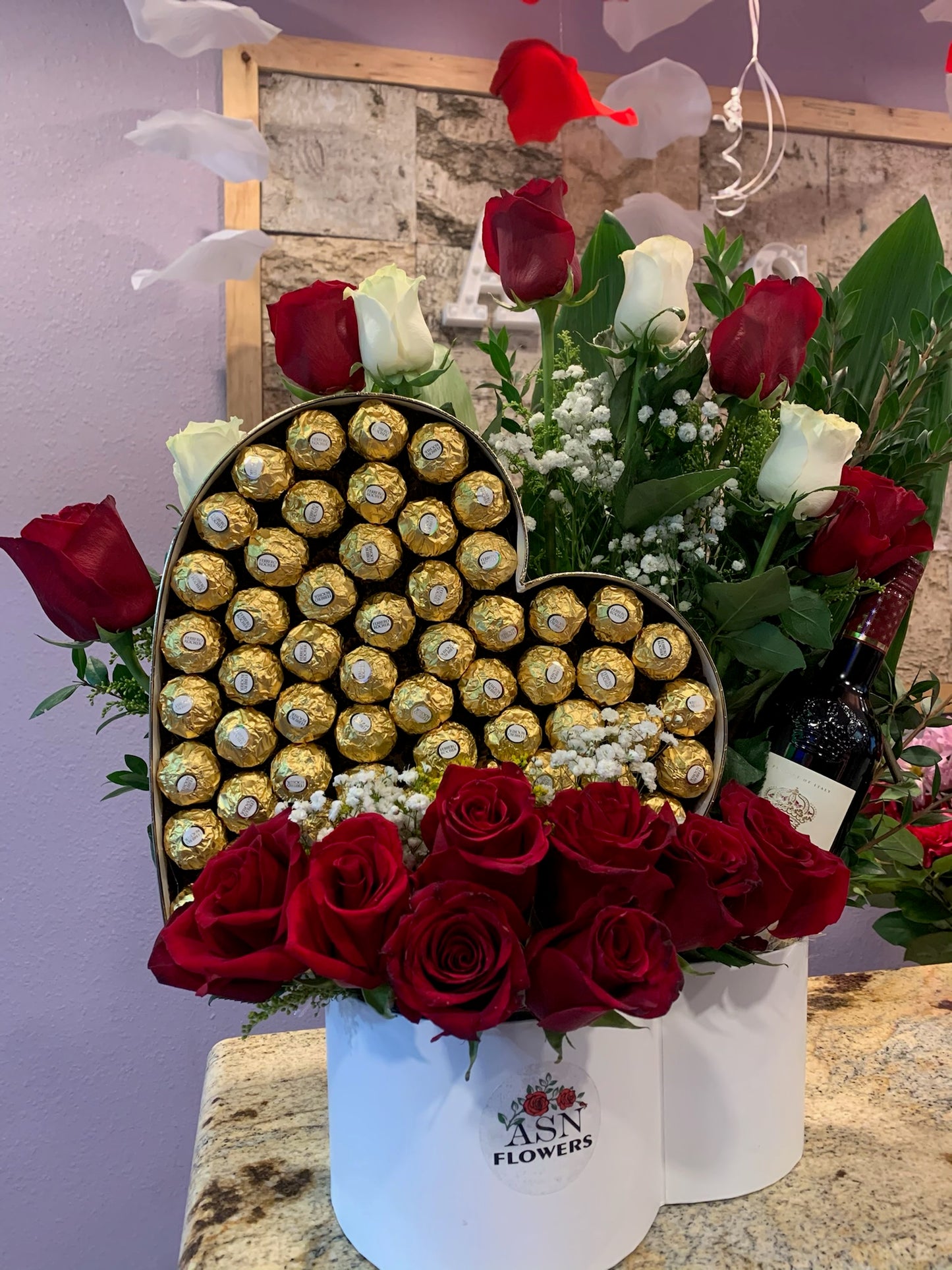 Heart Chocolate Bouquet