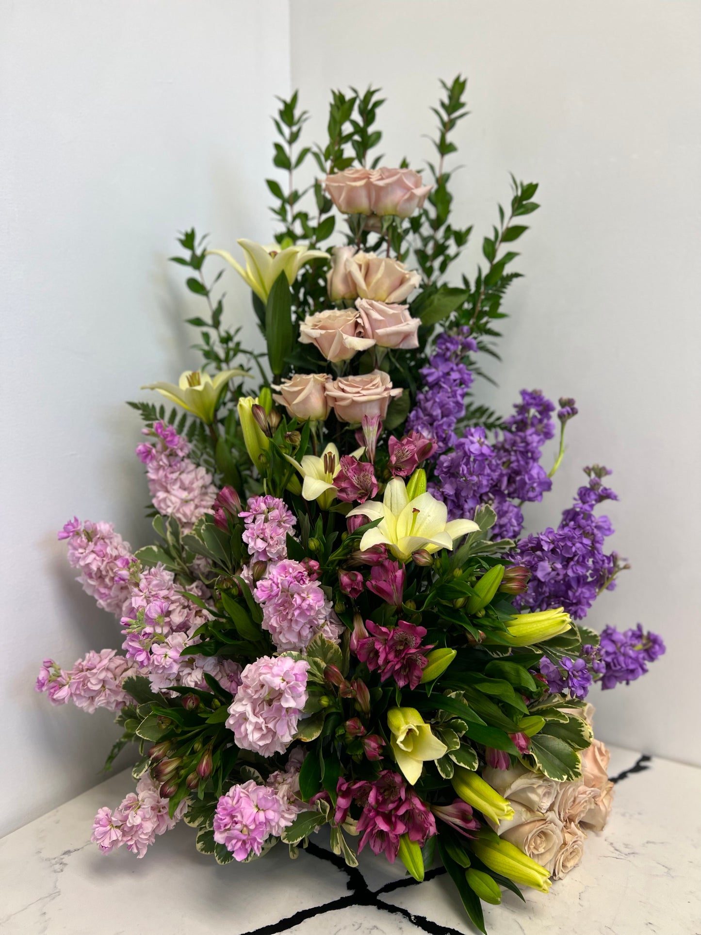 Pink & Lavander Arrangement