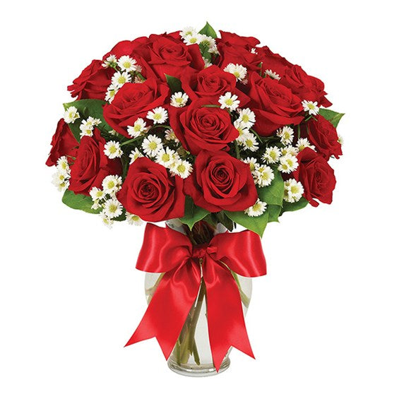 1 1/2 Dozen Roses - Red