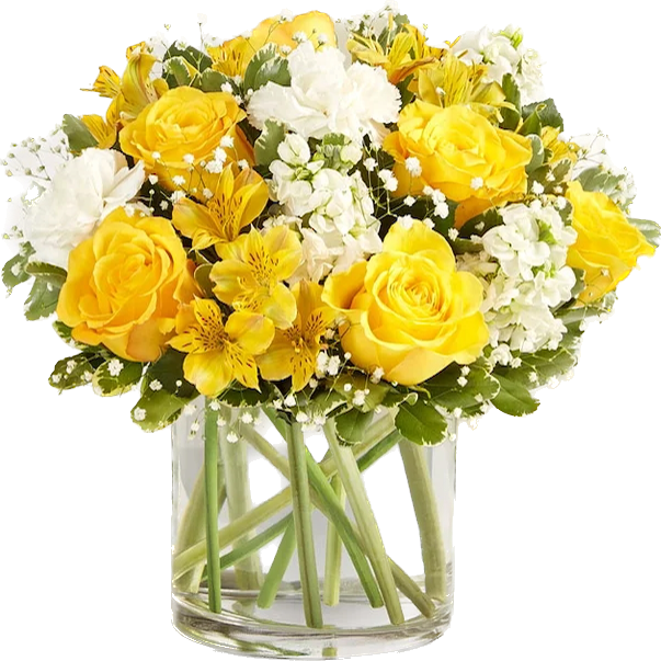 Yellow & White Bouquet