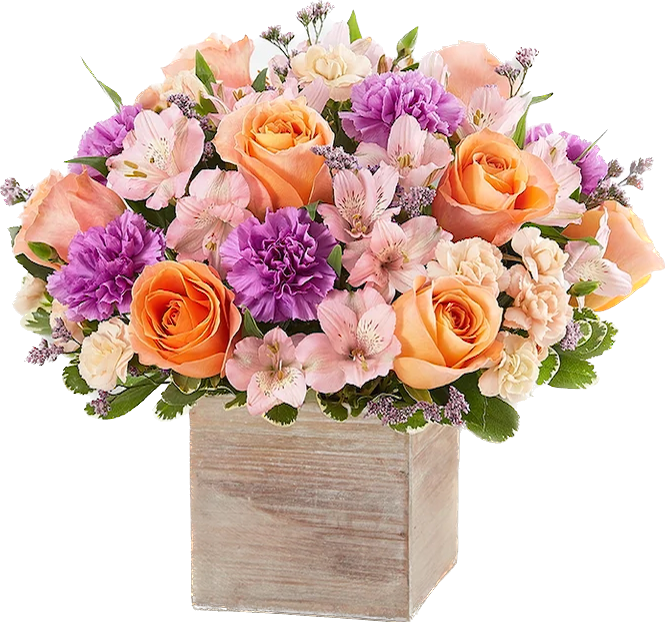 Peaches Garden Bouquet