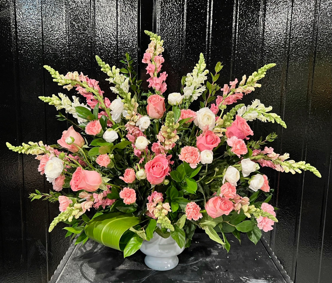 Sympathy Pink Funeral Package